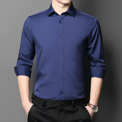 Men's Super Stretchy Quick-Drying Breathable Dress Shirt