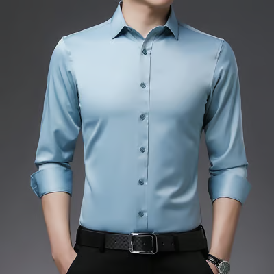 Men's Super Stretchy Quick-Drying Breathable Dress Shirt