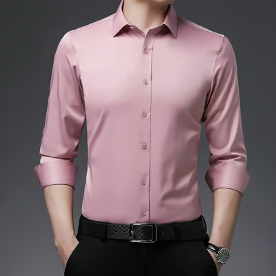 Men's Super Stretchy Quick-Drying Breathable Dress Shirt